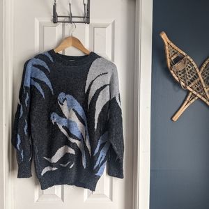 Vintage sparkly Bird sweater